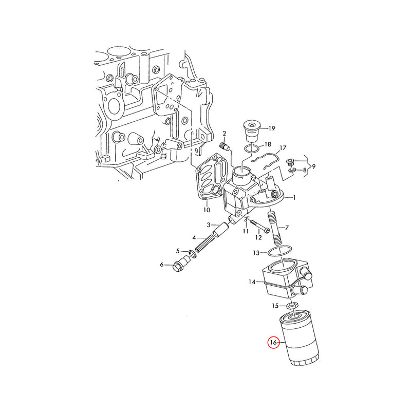 Oil Filter - 06A115561B